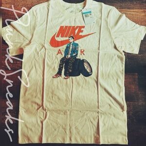 Nike Air Max Racing Tee • Beige • 2023
